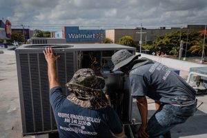 HVAC system installation